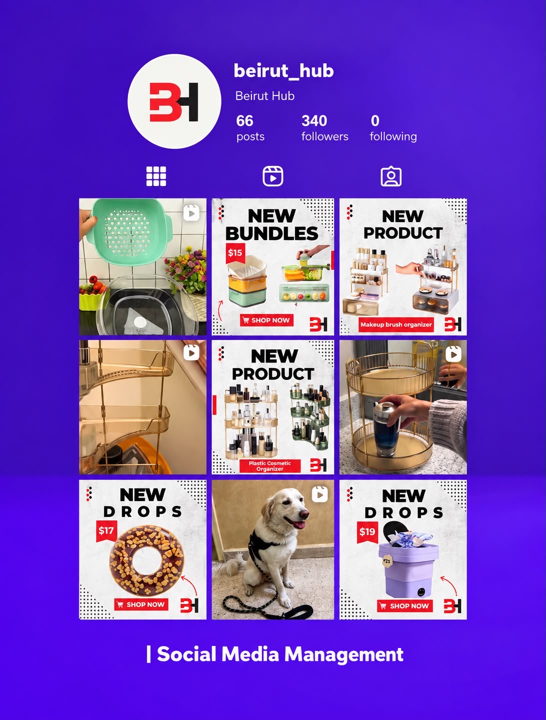 Beirut Hub social media project